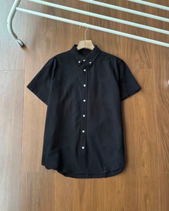 Chemise à manches courtes Ralph Lauren classique vintage décontractée de style designer de luxe, respirante, 100% coton, pour hommes - Product Image 4