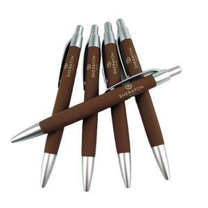 Stylo bille rétractable personnalisé de marque hôtelière, le plus vendu, en plastique, idéal pour cadeau promotionnel - Product Image 1