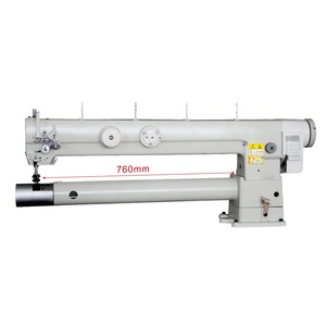 QK-4431D-<span class=keywords><strong>L</strong></span> Super Long Bras 760mm Direct Drive Tube Lit Composé Alimentation Deux Aiguilles Bâche Machines À Coudre - Product Image 2