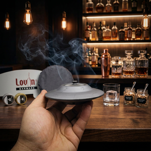 UFO Cocktail Smoker Plastic Reusable <b>Bar</b> <b>Tool</b> Minimalist Style Diameter Over 10cm - Product Image 3