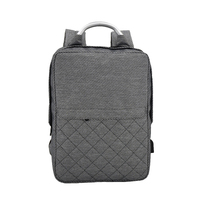 Mochila Ejecutiva Extra Grande para Mujer, Negra, con Cierre de Cremallera, de Poliéster, para Viajes y Almacenamiento de Laptop, Directo de Fábrica