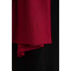 ผ้าพันคอผ้าฝ้ายสีแดงเชอร์รี่ - Product Image 1