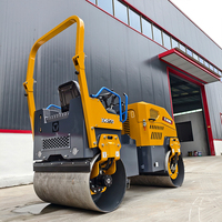 Rouleau compresseur routier de 2 tonnes, haute puissance, XCMG, avec moteur diesel, système hydraulique, mini rouleau à vendre
