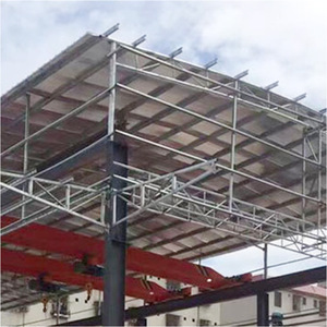 Structure en acier pour entrepôt, abri industriel, conception pour le stockage et les chantiers de construction - Product Image 2
