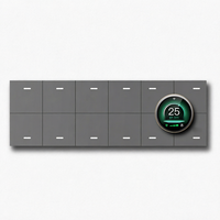 Nouveau Interrupteur Mural Intelligent Tuya Zigbee 4 Gang PC 2026, 100-240V 16A 3500W, Mode Scène Relais, Application Life, pour Appartement et Bureau
