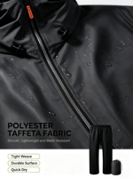 Ensemble imperméable deux pièces ultra-fin pour homme et femme, pantalon et veste de moto, randonnée en plein air, imperméable et respirant