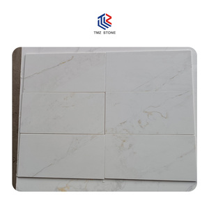 TMZ 5123 Calacelba Series เคาน์เตอร์ควอทซ์ขัดเงาสีขาวขนาดตัดหินเทียมสำหรับตกแต่งภายในวิลล่า - Product Image 2