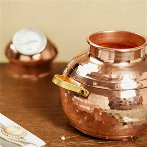 Alambique Destilador Multifuncional de Cobre Hecho a Mano de 3L con Enfriamiento por Agua, Mini Destilador para Cervecería Casera y Laboratorio - Precio Mayorista - Product Image 2