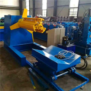 Máquina Desbobinadora y Rebobinadora Automática de 3t, 5t, 7t, 10t con Carro Pequeño, Desbobinador Hidráulico de Bobinas de Acero de 5 Toneladas - Product Image 2