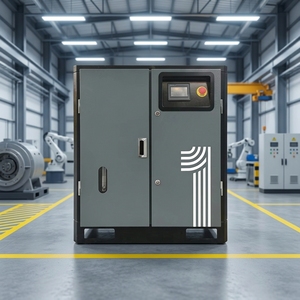 Compresores Industriales con Certificación CE, Lubricación por Aceite, Alta Eficiencia de Compresión, Motor de Aire de Tornillo de 380V - Product Image 6