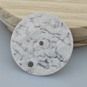 Cadran de montre OEM/ODM personnalisé 28,5 mm NH35 Chang'e Moon Dial Argent Noir Gris pour fabricant de pièces de montre NH36 - Product Image 4