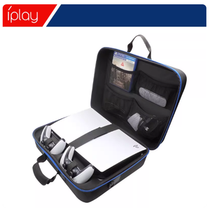 <strong>PS5</strong> Host Storage <strong>Bag</strong> <strong>PS5</strong> Controller Multi Functional Full Storage Game <strong>Bag</strong> Single Shoulder Travel Hard <strong>Bag</strong> - Product Image 2