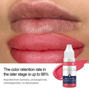 Original alemán Aimoosi Micropigment maquillaje permanente tatuaje tintas ceja delineador de ojos pigmento de labios - Product Image 5