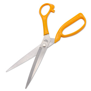 Tailor's Scissors Stainless Steel 95mm Yellow With Protective Cover For Fabric Paper Leather Cutting - Product Image 3