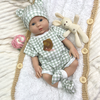 Boneka Bayi Reborn Silikon Real Touch Tahan Air Mudah Dibersihkan Dot Interaktif Hadiah Ulang Tahun Liburan