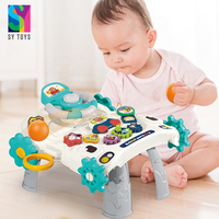 SY 3 en 1 multifonction tout-petits apprentissage marche chariot bébé activité Table marchette