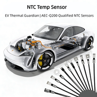 Capteur de température thermistance NTC à anneau 10K 3435k pour détection de température BMS de batterie au lithium