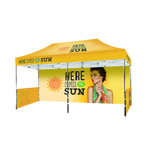 Tenda pieghevole in lega di alluminio esagonale da 3*<span class=keywords><strong>6</strong></span> <span class=keywords><strong>metri</strong></span> avvolgitore pubblicitario esterno resistente per esposizione commerciale tenda fiera - Product Image 2