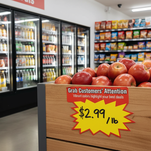 Supermarket Thermal Adhesive Price Label Sticker 70×38mm - Product Image 3