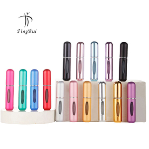 Mini Schattige Navulbare Reis Aluminium 5Ml Parfum Hot Sell Parfum Spray Verstuiver Op Voorraad - Product Image 1