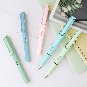 <span class=keywords><strong>Stylo</strong></span> à encre en plastique de couleur Macaron Morandi en gros pour les étudiants, pratique de la <span class=keywords><strong>calligraphie</strong></span> avec pointe EF - Product Image 4