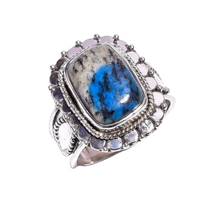 Vente en gros Bagues en argent sterling 925 avec pierres précieuses K2 Bijoux fins faits à la main en argent massif pour mariages avec logo 925 Fournisseurs de confiance - Product Image 1