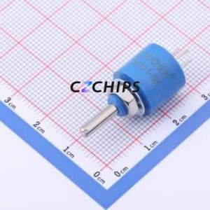 Resistencia Ajustable/Potenciómetro WI-11-502, Componente de Orificio Pasante (THT), 5kOhm, 10%, 500mW - Product Image 1