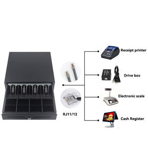 Bandeja de dinero de venta POS de supermercado de tamaño pequeño, contadores de pago, cajón de caja registradora para un sistema Pos eficiente - Product Image 6