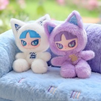 Authentic INN Cat in Your Chat Series PVC Plush Dolls Blind Boxes Pendant Decorative Cute Toys for Gifts