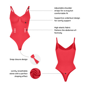 Đồ tạo dáng liền thân Hexin bán buôn, tùy chỉnh, co giãn cao, liền mạch, nâng mông, định hình cho nữ - Product Image 3