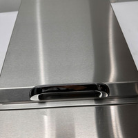 Barbecue à gaz d'extérieur en acier inoxydable avec double brûleur latéral, alimentation GPL 24 000 BTU, allumage piézoélectrique