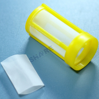 Filter Kustom dengan Layar Jaring Poliester 100 150 200 250 300 350 400 Mikron untuk Filtrasi Bensin, Cairan, Udara, dan Debu