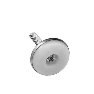 Pieds de meubles réglables à résonance M6 M8 M10, base blanche en acier au carbone, supports pour tables et chaises - Product Image 4