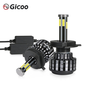 Gicoo X6S 360 LED Car Headlight Bulbs H1 H3 H4 H7 H11 H13 9004 9007 9005 9006 Auto <b>Light</b> Bulb Fog <b>Light</b> for <b>Projector</b> Lens 6000k - Product Image 4
