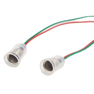 โคมไฟพลาสติก E10พร้อมสายหลอดไฟ LED ฐานซ็อกเก็ตแรงดันต่ำ DC วงจรผู้ถือโคมไฟขนาดเล็ก - Product Image 5