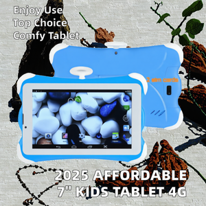 Tablette 7 pouces super économique 2025 avec carte SIM 4G, 12 Go + 256 Go, Android 11, Wi-Fi, cadeau éducatif pour enfants, fabriquée par MTK, nouveau réseau GSM - Product Image 2