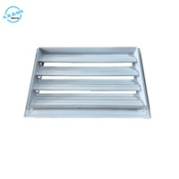 Grille de retour d'air à lame fixe, à lamelles, pour conduits de climatisation