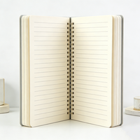 Carnet à spirale A4 durable en gros, ligné, 120 pages, papier recyclé 100 g/m², cadeau pour étudiants et salles de classe
