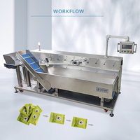 Machine automatique de tri de sachets de barres protéinées en poudre de céréales pour machine d'emballage de boîtes en carton