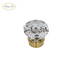 Custom design kosmetik luxus shiny gold diamant parfüm kappe parfüm flasche kappe deckel verschlüsse luxus flasche caps