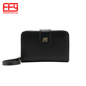 FFY NEW DESIGN SIMPLE LADY WALLET CARD HOLDER LONG ZIPPER WOMEN PURSE CUSTOM LONG WALLET - Product Image 6