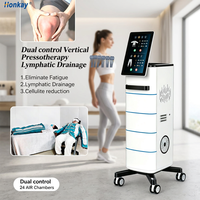Machine de massage corporel à pression d'air avec 24 coussins d'air, directement de l'usine, pour le drainage lymphatique et la récupération, idéale pour les centres de bien-être.