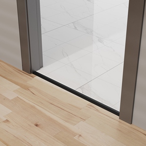 Rampe <span class=keywords><strong>de</strong></span> <span class=keywords><strong>seuil</strong></span> moderne en alliage d'aluminium durable, robuste, antidérapante, pour transition <span class=keywords><strong>de</strong></span> carrelage à bas profil, bande <span class=keywords><strong>de</strong></span> transition pour sol, bordure <span class=keywords><strong>de</strong></span> <span class=keywords><strong>porte</strong></span> - Product Image 5