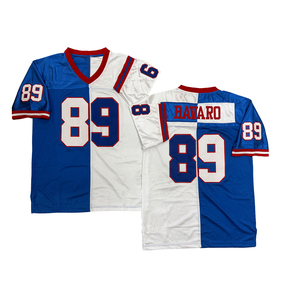 Maglia da Rugby Vintage da Uomo con Cuciture Stile Retrò 10 Eli Manning 11 Phil Simms 21 Tiki Barber <span class=keywords><strong>53</strong></span> Harry Carson 56 Lawrence Taylor Taglie S-3XL - Product Image 5