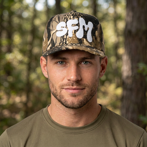 Casquette Snapback Camouflage SFM pour Homme, Réglable, 6 Panneaux, Broderie Logo Avant, Style Décontracté Extérieur, Unisexe Adulte, Courante - Product Image 3