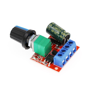 อุปกรณ์ควบคุมมอเตอร์ PWM DC 5V-35V สวิตช์ควบคุมความเร็วฟังก์ชั่นสวิตช์5A หรี่ไฟ LED - Product Image 3