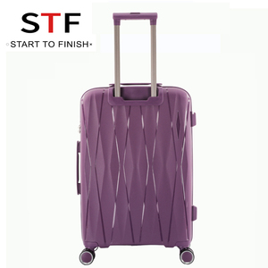 <span class=keywords><strong>Ensemble</strong></span> de bagages Premium PP de 3 <span class=keywords><strong>valises</strong></span> <span class=keywords><strong>rigides</strong></span> durables pour les voyages d'affaires et de loisirs, tailles cabine et bagage à main - Product Image 4