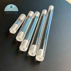 Barre en acrylique, support de rangement en acrylique, accessoires de présentoir en acrylique, personnalisation de barre en verre acrylique perforée et non perforée - Product Image 1