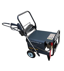 Potente lavadora de alta presión con motor de 3HP con bomba de triple émbolo, pistola de espuma, manguera de 10m, salida de 120 Kg/cm para una limpieza eficaz del coche - Product Image 1