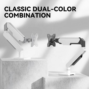 Giá đỡ màn hình tay cần khí nén kiểu outlet nhà máy, dành cho màn hình 17-32 inch, chịu tải 19.8lbs, có thể điều chỉnh chiều cao - Product Image 5